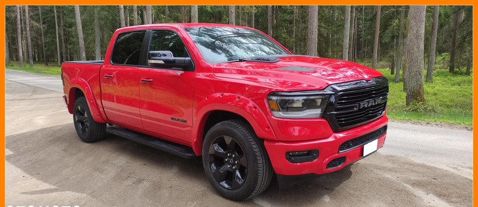 Dodge RAM cena 194950 przebieg: 79782, rok produkcji 2020 z Radzyń Chełmiński małe 379